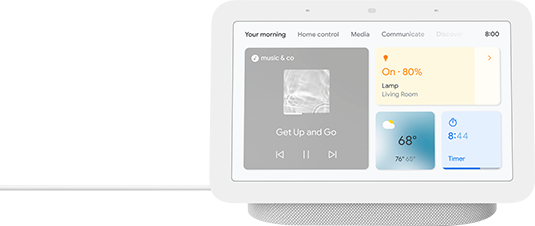 Google Nest Hub Gen2 Wifi Connected Speaker - Snow